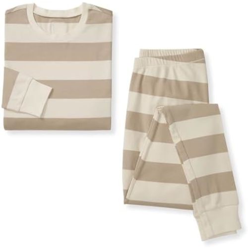 Burt's Bees Baby Women's Organic Cotton Mommy & Me Rugby Stripe Pajama Set