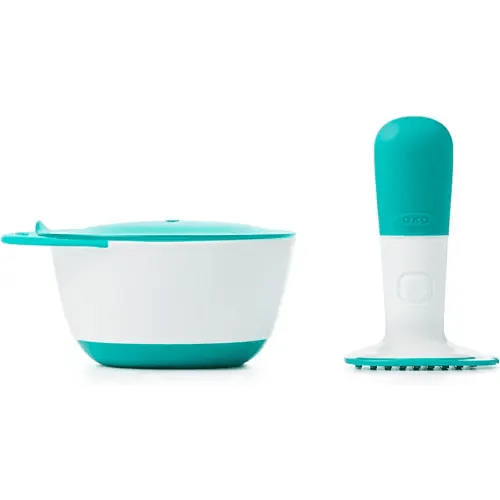 OXO Tot Food Masher, Teal