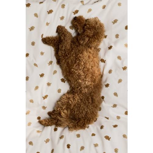 PATTERNED CRIB DUVET COVER SET