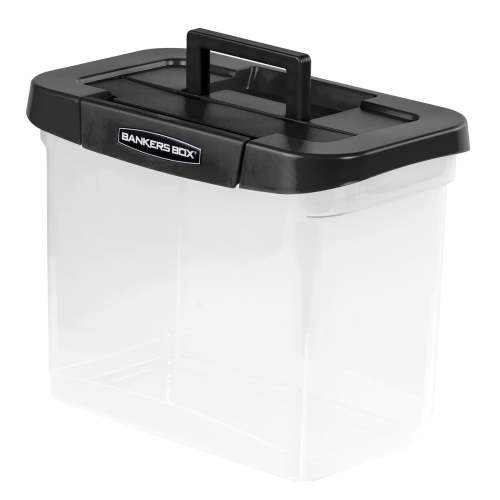 Bankers Box Plastic Letter Size File Organizer, Clear
