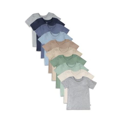 Boys' Short Sleeve Tees, Pack of 10 - Baby