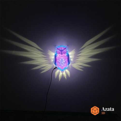 Night Owl Wall Light | Wall Art Night light