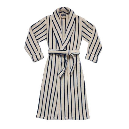 Brooklinen Luxury Cotton Bath Robe, OEKO-TEX Certified, Plush & Machine Washable – Premium Turkish Plush Robes
