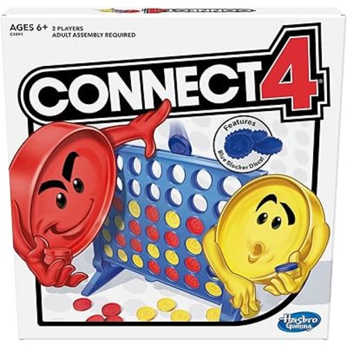 Hasbro Gaming Connect 4 Strategy Board Game for Ages 6 and Up (Amazon Exclusive)