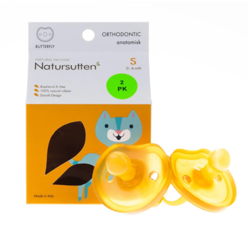 Natursutten Orthodontic Butterfly Shield Pacifier – Blooming Baby
