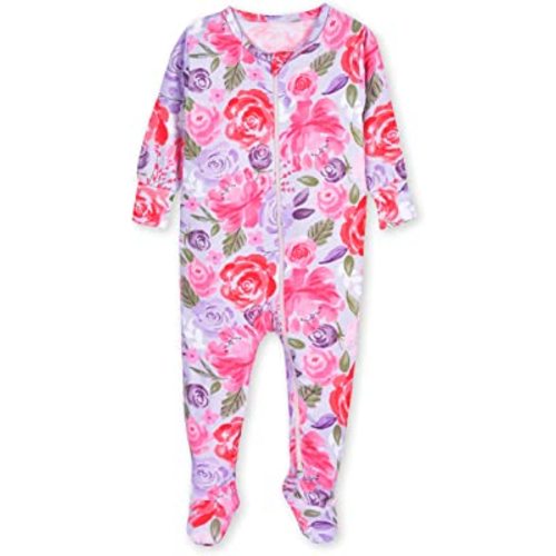 Gerber Unisex Baby Toddler Buttery-Soft Snug Fit Footed Pajamas with Viscose Made with Eucalyptus