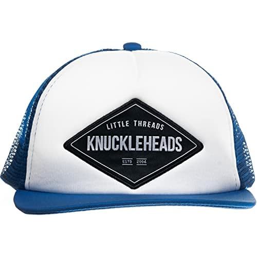 Toddler Baseball Hat - Infant Trucker Hats - Boy Outfit - Newborn Sun Hat - Baby Youth Snap Back Trucker Mesh Brim Gorros