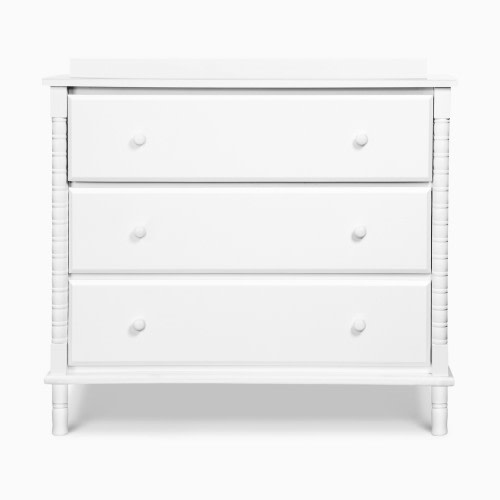 daVinci Jenny Lind Spindle 3-Drawer Dresser - White
