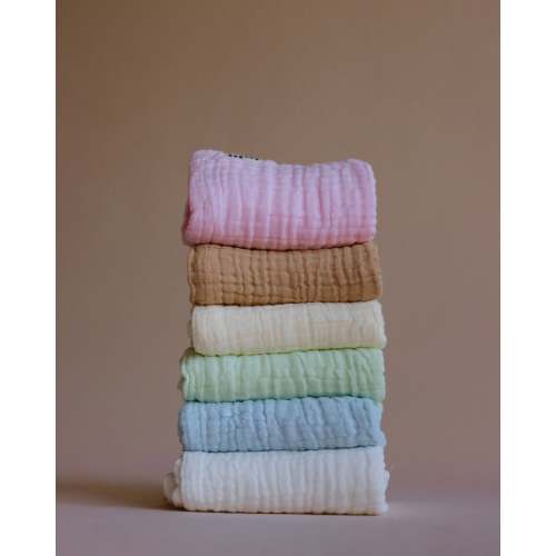 Organic Cotton Muslin Bath Blankets - Bath Towel, Baby Blanket