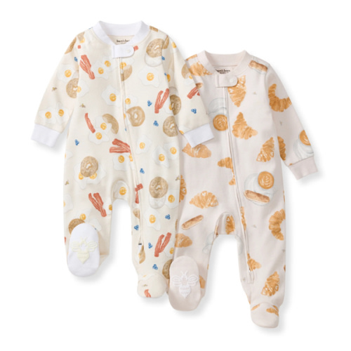 Eggs & Coffee Organic Sleep & Play 2 Pack – Burt's Bees Baby
