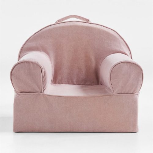 Personalized Small Lilac Mauve Kids Lounge Nod Chair