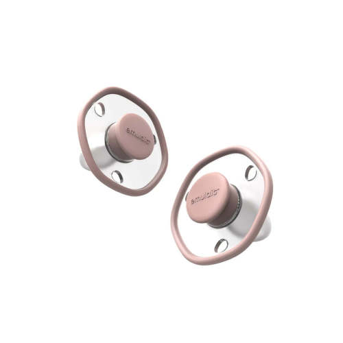 The Emulait Pacifier 2-Pack (Chestnut or White)