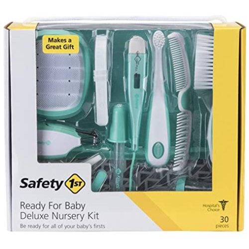 Safety 1st Nursery Care Health & Grooming Kit, Pyramids Aqua, One Size