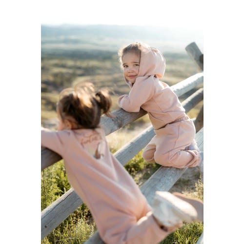 Gold Fox Organic Cotton Newborn Gown & Hat Set | MILKBARN | Organic Baby Clothes