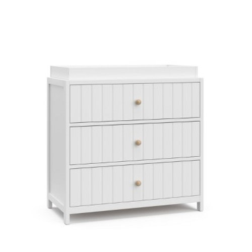 Graco Teddi 3 Drawer Chest with Topper, Color: White