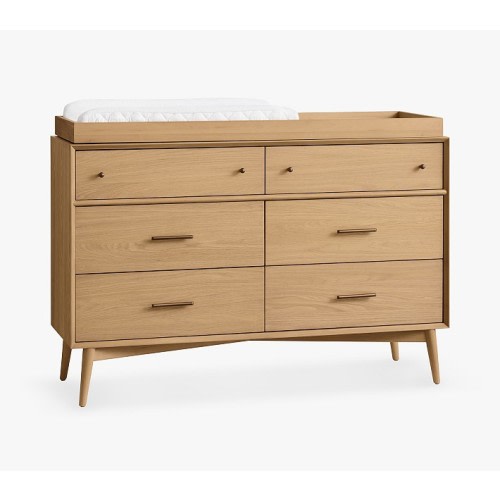 west elm x pbk Mid-Century 6-Drawer Changing Table (56w x 18d")