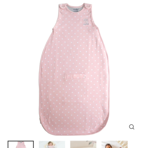 4 Season® Ultimate Baby Sleep Bag, Merino Wool & Organic Cotton, Rose