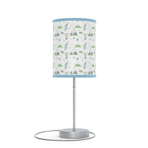 Golf baby lamp, Kids night light, Golf boy room decor, Sports nursery decor, Golfer boy lamp, Golfing lamp, Boys room lamp - Little golfer