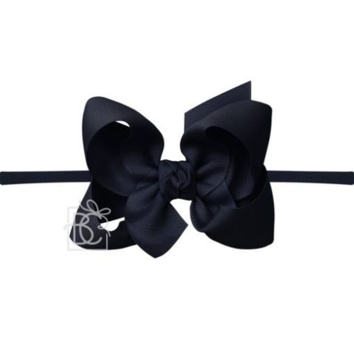 Satin Double Knot Bow on Clip