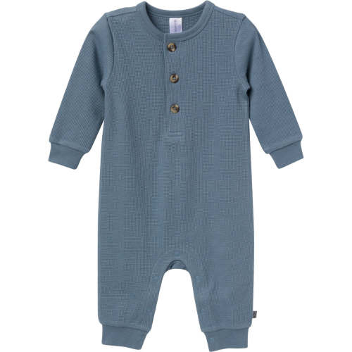 Baby Boys Medium Blue Waffle Slouch Romper – Gerber Childrenswear