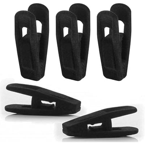 20pcs Velvet Hanger Clips, Hanger Clip for Velvet Hangers,Plastic Hanger Clips