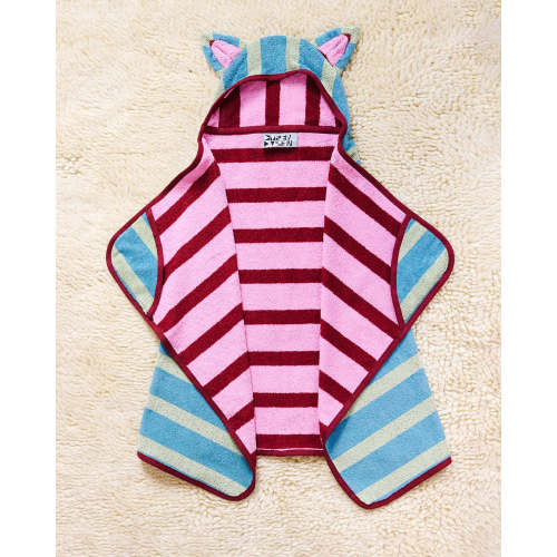 Baby Hooded Towel in Magnolia, Size Baby