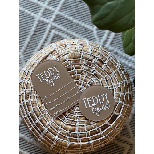 Personalized Baby Stat Sign | Marker Included | Hospital Birth Stat Sign | Acrylic Birth Announcement | Hello World Sign | Baby Name Reveal