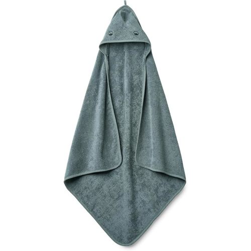 Baby Hooded Towel – Organic Cotton Baby Bath Towels – Baby Towels, Baby Bath Towels for Baby Boy, Baby Girl, Large 32" x 32" Super-Soft and Absorbent Baby Towels for Newborn (Dino - Tradewinds)