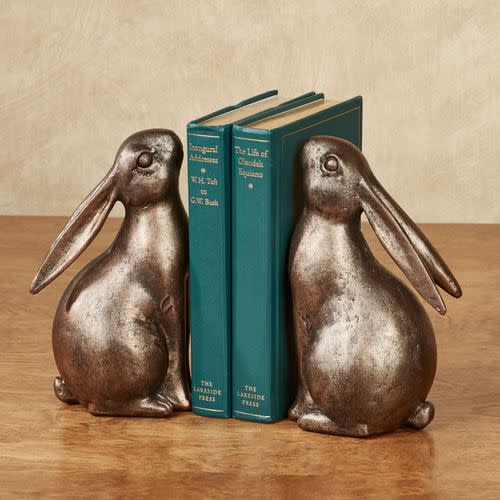 Bunny Rabbit Bookend Pair