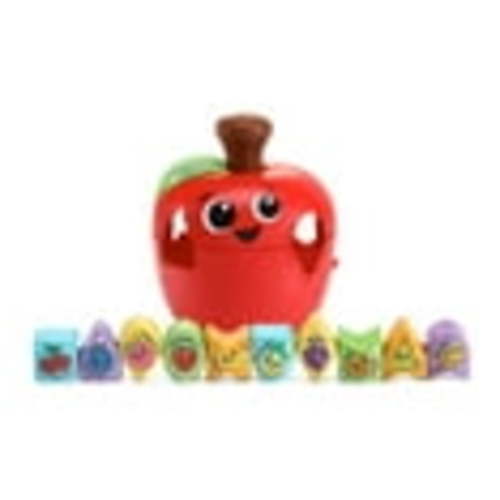 LeapFrog Spin & Change Apple Shape Sorter with Accessories, Baby and Toddler Toys