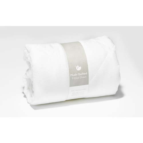 Lotus Crib Plush Quilted Sheet