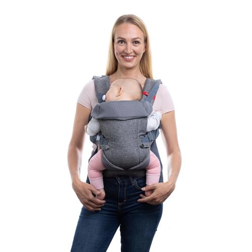 You+Me 4-in-1 Ergonomic Baby Carrier, 8 - 32 lbs (Grey Mesh)