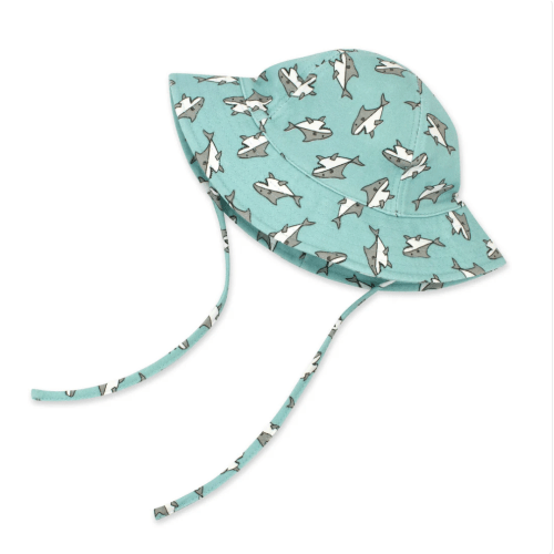Baby Sharks Organic Cotton Sun Hat – Zutano