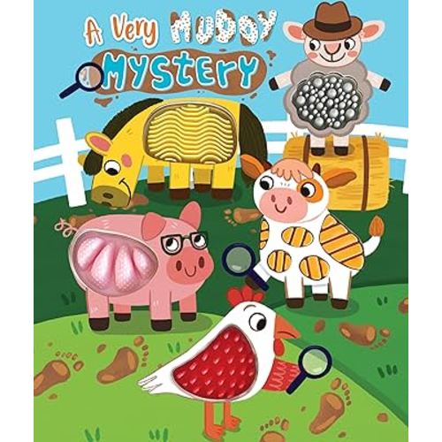 A Very Muddy Mystery - Children's Silicone Touch and Feel Board Book