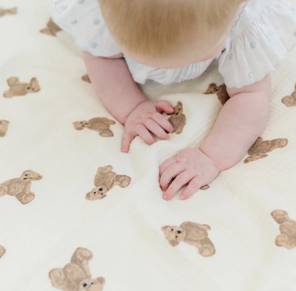 Muslin Blanket- Teddy