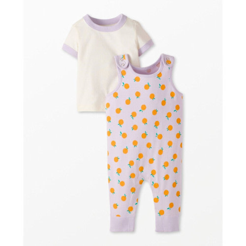 Baby T-Shirt & Overalls Set