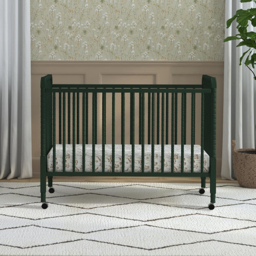 daVinci Jenny Lind 3-in-1 Convertible Crib - Forest Green