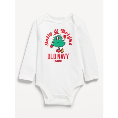 Unisex Long-Sleeve Graphic Bodysuit for Baby