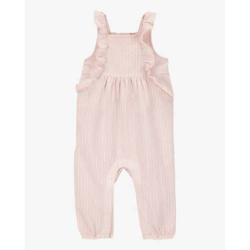 Baby Striped Seersucker Jumpsuit - Pink - Carter's | Carter's