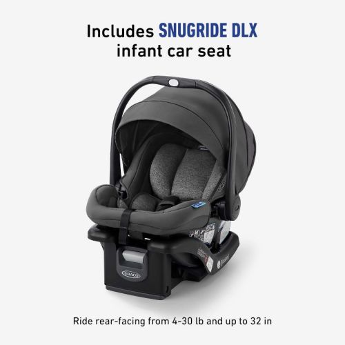 Graco Modes Nest Travel System - grey/black