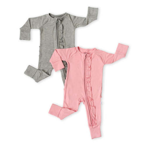 Solid Ruffle Zippy Two-Pack Gift Box