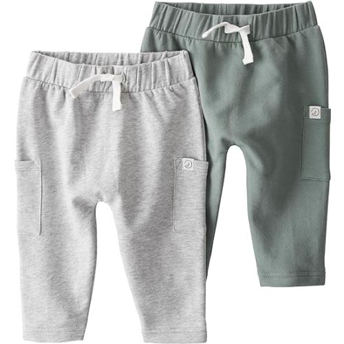 little planet by carter's Baby 2-Pack Pants Made with Organic Cotton