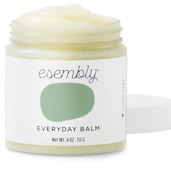 Esembly Everyday Balm, Organic Diaper Balm for Delicate Baby Skin, Diaper Rash Prevention, Multiple Uses Including Nipple Cream, Cradle Cap, Dry and Chapped Skin, Made in USA, 4oz