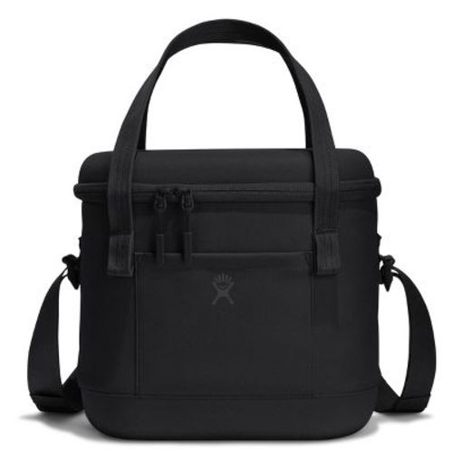 Hydro Flask 12 Liter Carry Out Soft Cooler - Black: Water-Resistant, Zip Closure, Adjustable Straps