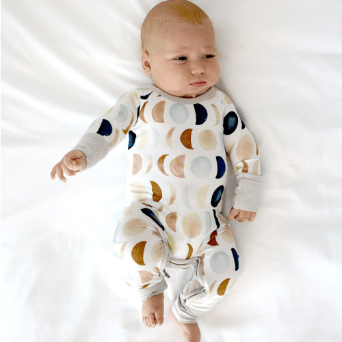 Luna Neutral Crescent Zippy – Little Sleepies