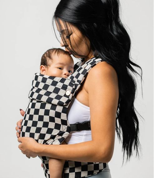 The Monarch Baby Carrier - Ebony Check – Mabē