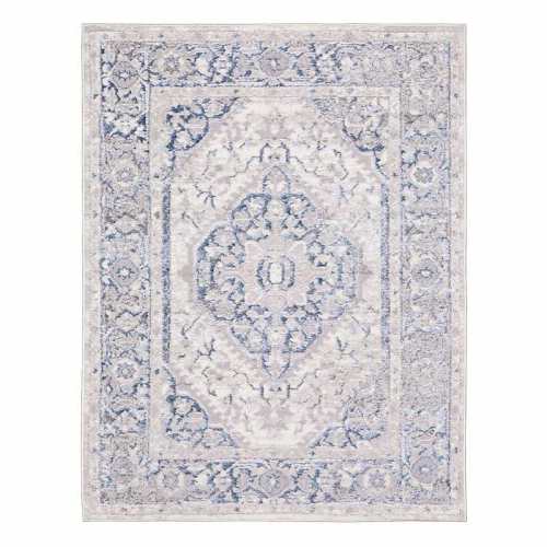 Annadale Blue Medallion Area Rug