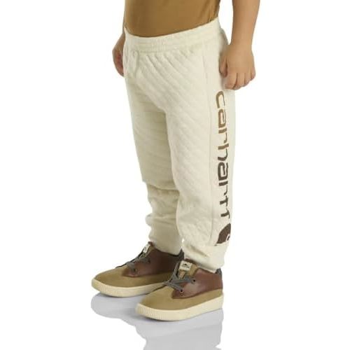 Carhartt Baby Boys' Fleece Logo Jogger Sweatpants