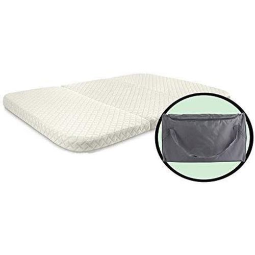 Amazon Exclusive Pack n Play Mattress, Convenient Fold with Bonus Easy Handle Carry Bag - Large Size 28 inches x 40 inches