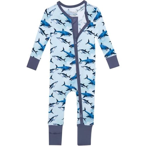 Posh Peanut Convertible Baby Sleepers - Boys Footless Baby Pajamas with 2 Way Zipper for Easy Diaper Changes